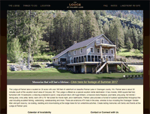 Tablet Screenshot of lodgeatpalmerlake.com